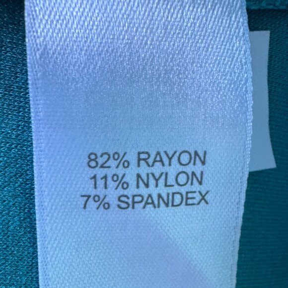 J. Jill Wearever Double-Face Jersey Elliptical A-Line Dress, Dragonfly, Size XL - Picture 7 of 8